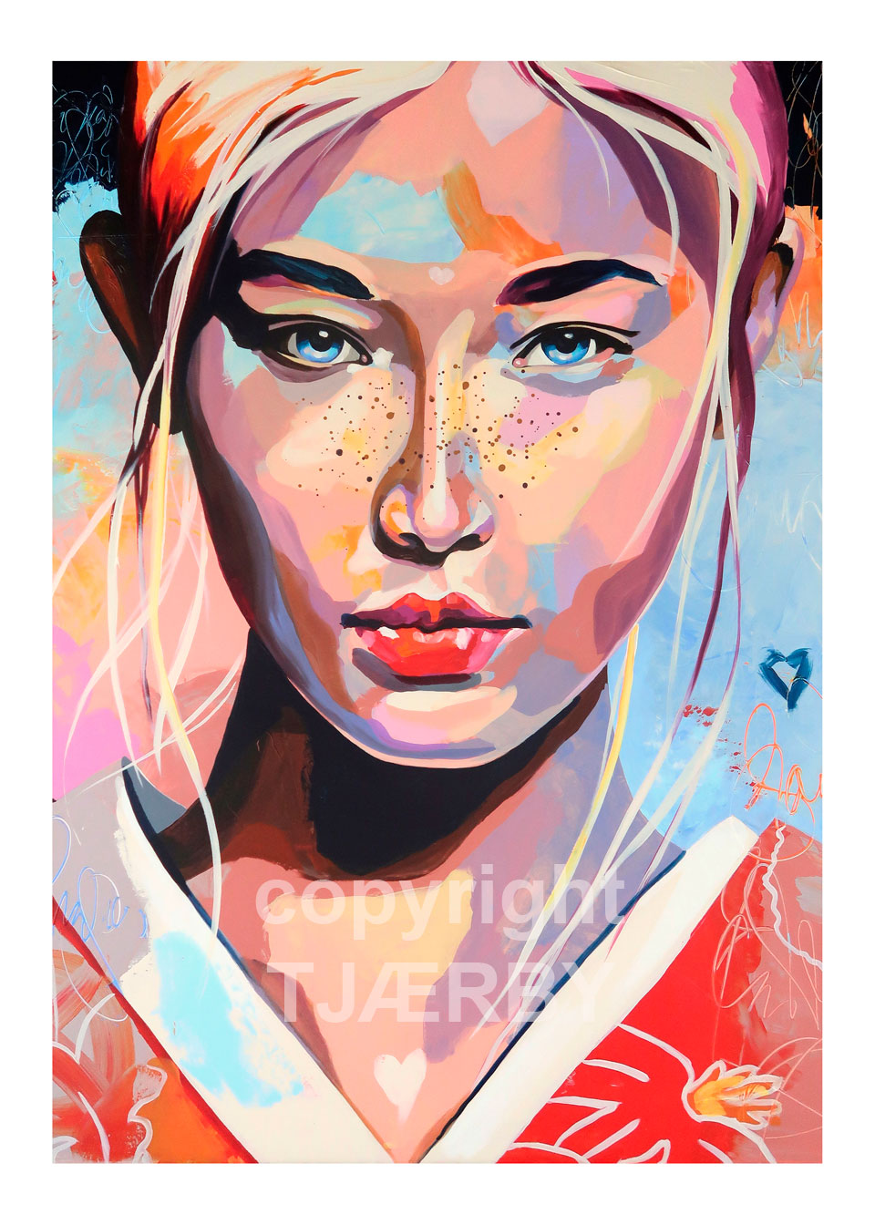Art Print 70x50 - DORA