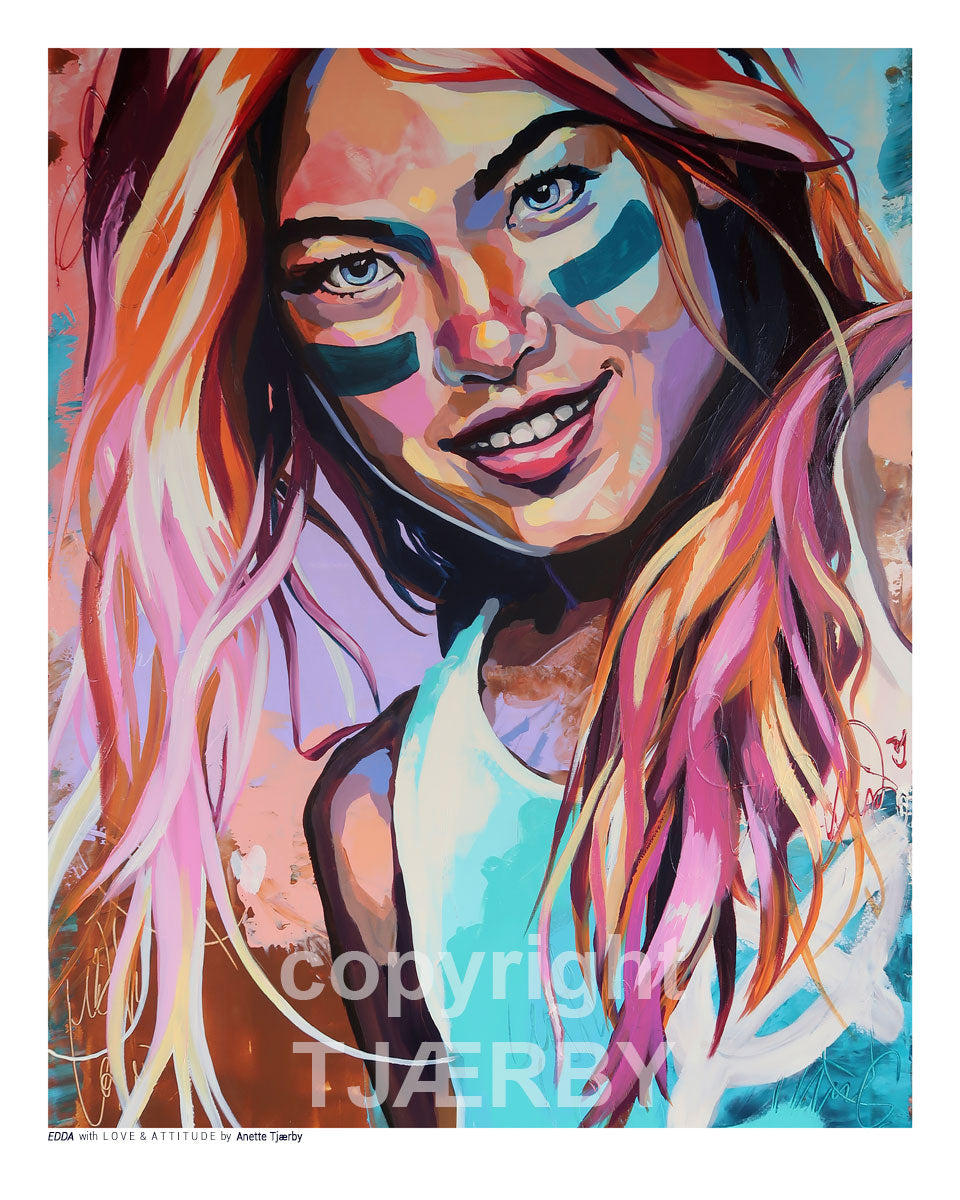 Art Print Open Edition 50x40 - EDDA
