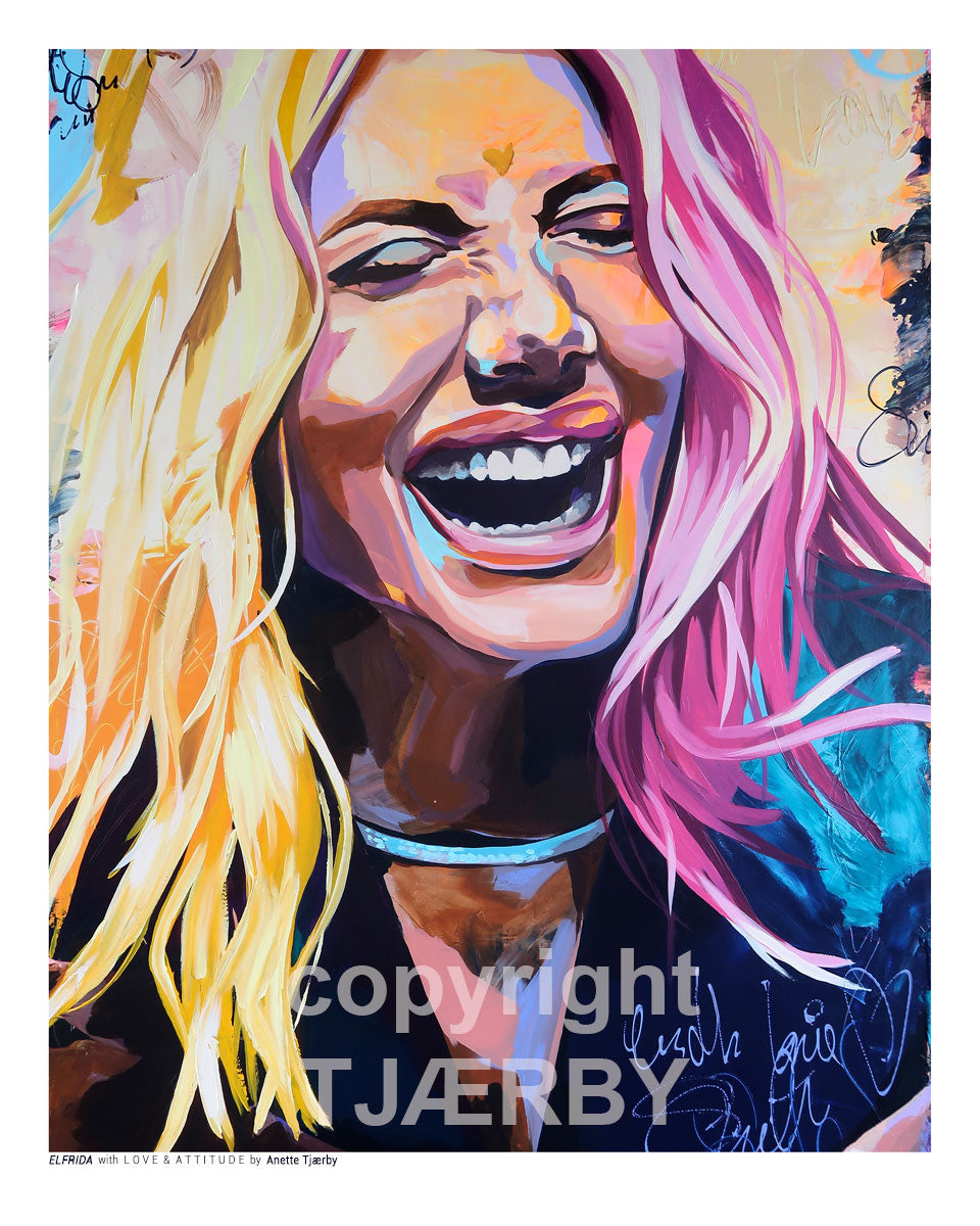 Art Print Open Edition 50x40 - ELFRIDA