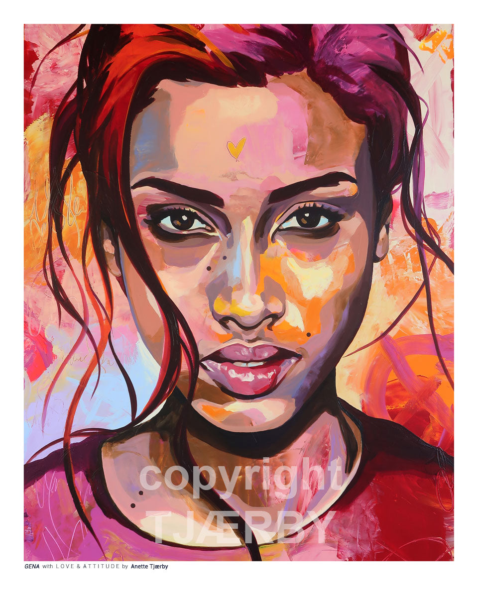 Art Print Open Edition 50x40 - GENA
