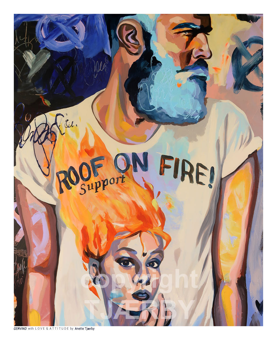Art Print Open Edition 50x40 - GERVIND