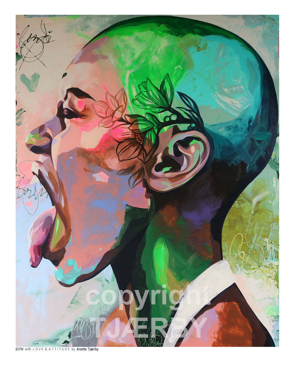 Art Print Open Edition 50x40 - GITH