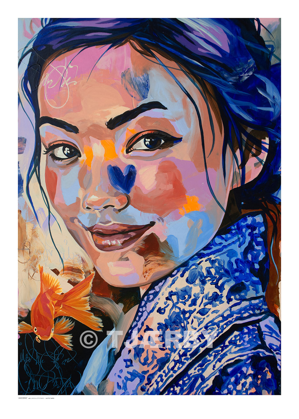 Art Print " JAKOBINE"